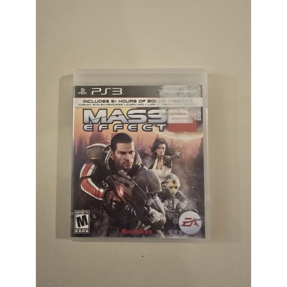 Mass Effect 2 Sony Playstation 3 PS3 Game Disc & Box